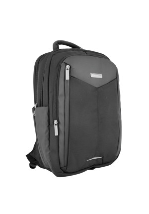 Міський шкільний рюкзак Catesigo 45×30×18 см чорний з USB і відділенням для ноутбука